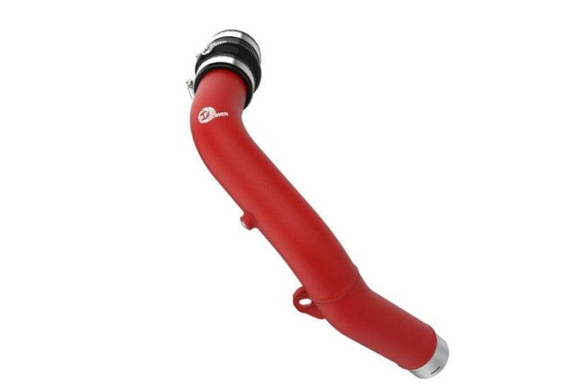 aFe Power BladeRunner 2-1/2 IN Aluminum Hot Charge Pipe Red WRX 22-26 | 46-20668-R
