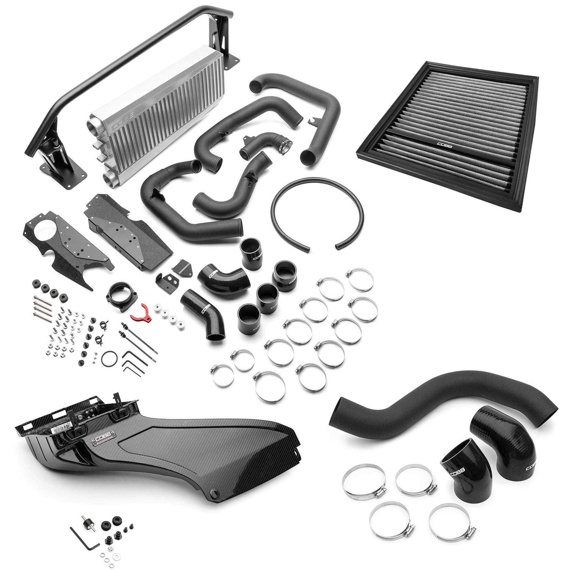 COBB FMIC + Redline Intake Package Silver WRX | SUB006FMICRED-SL
