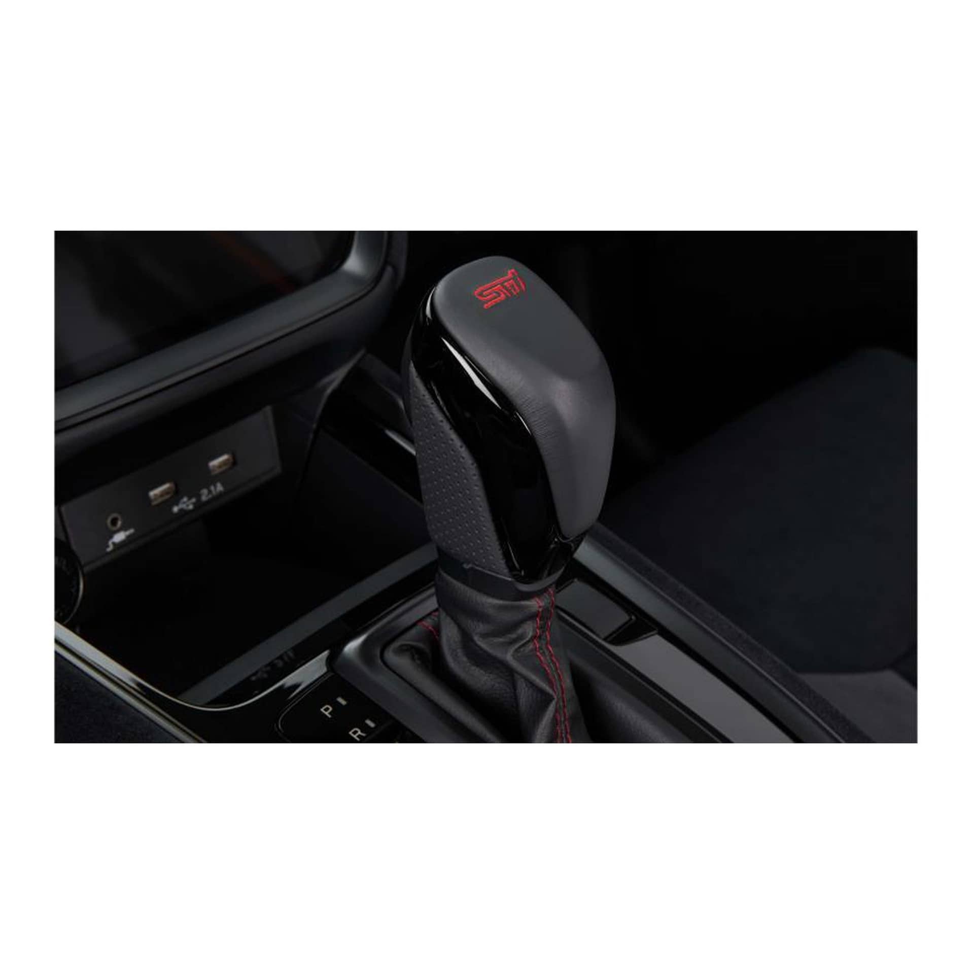 Subaru OEM STI Leather Shift Knob WRX with CVT | C1010VC001 WRX w/ Electric Parking Brake