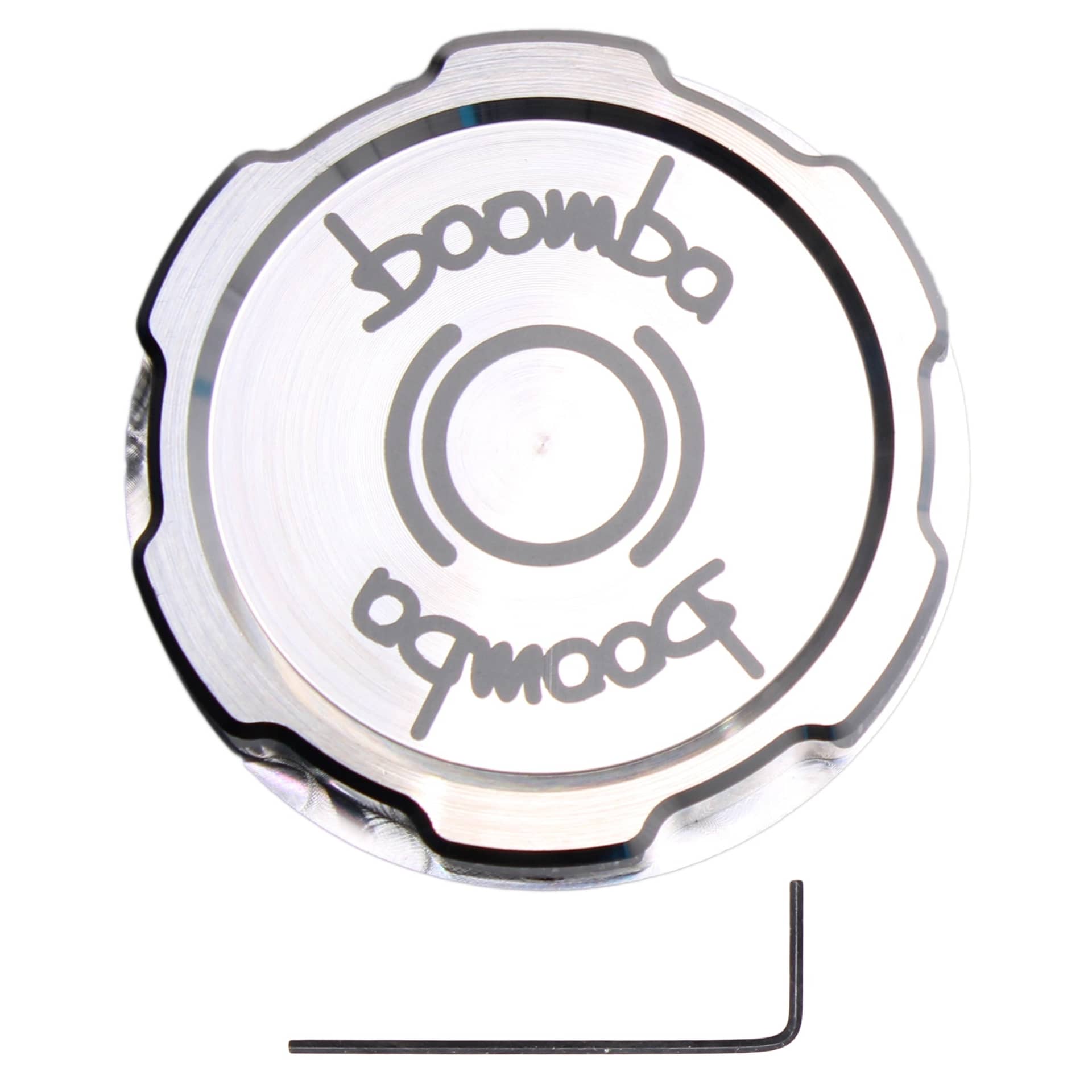 Boomba Silver Brake Fluid Reservoir Cap Cover WRX / STI | 031010110000