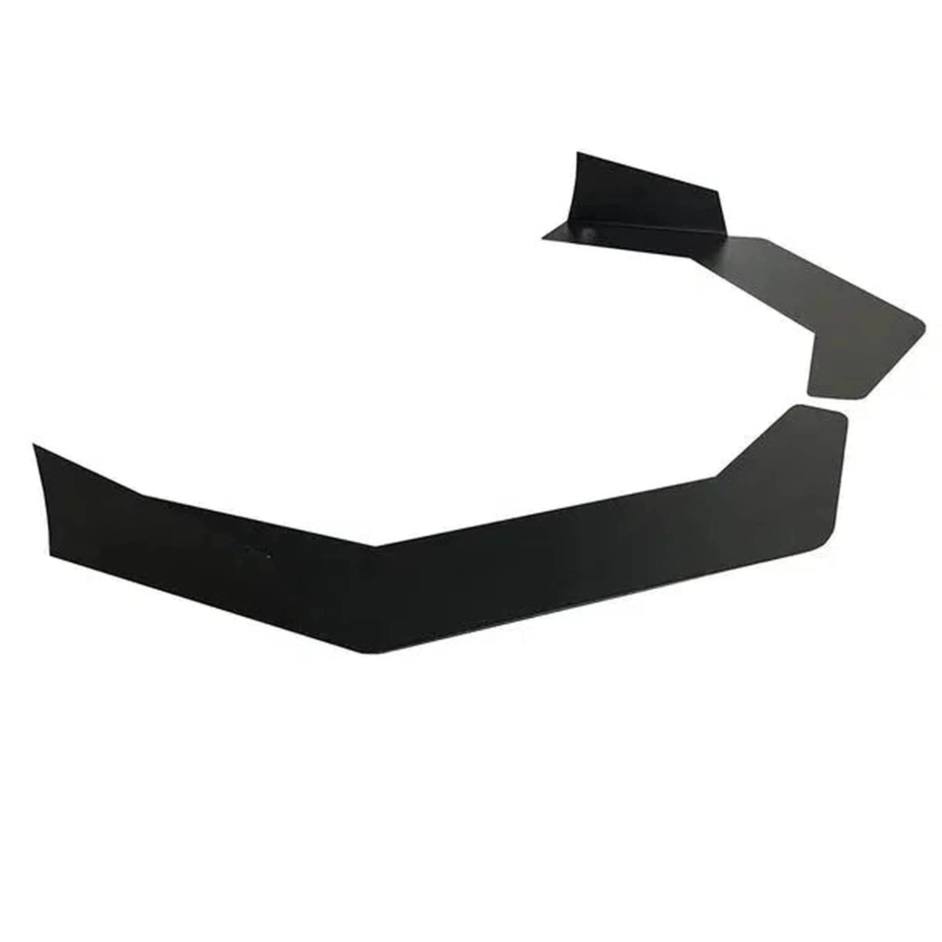 Strafe Design V1 Front Winglets Matte Black | VBWRXFSWINGM
