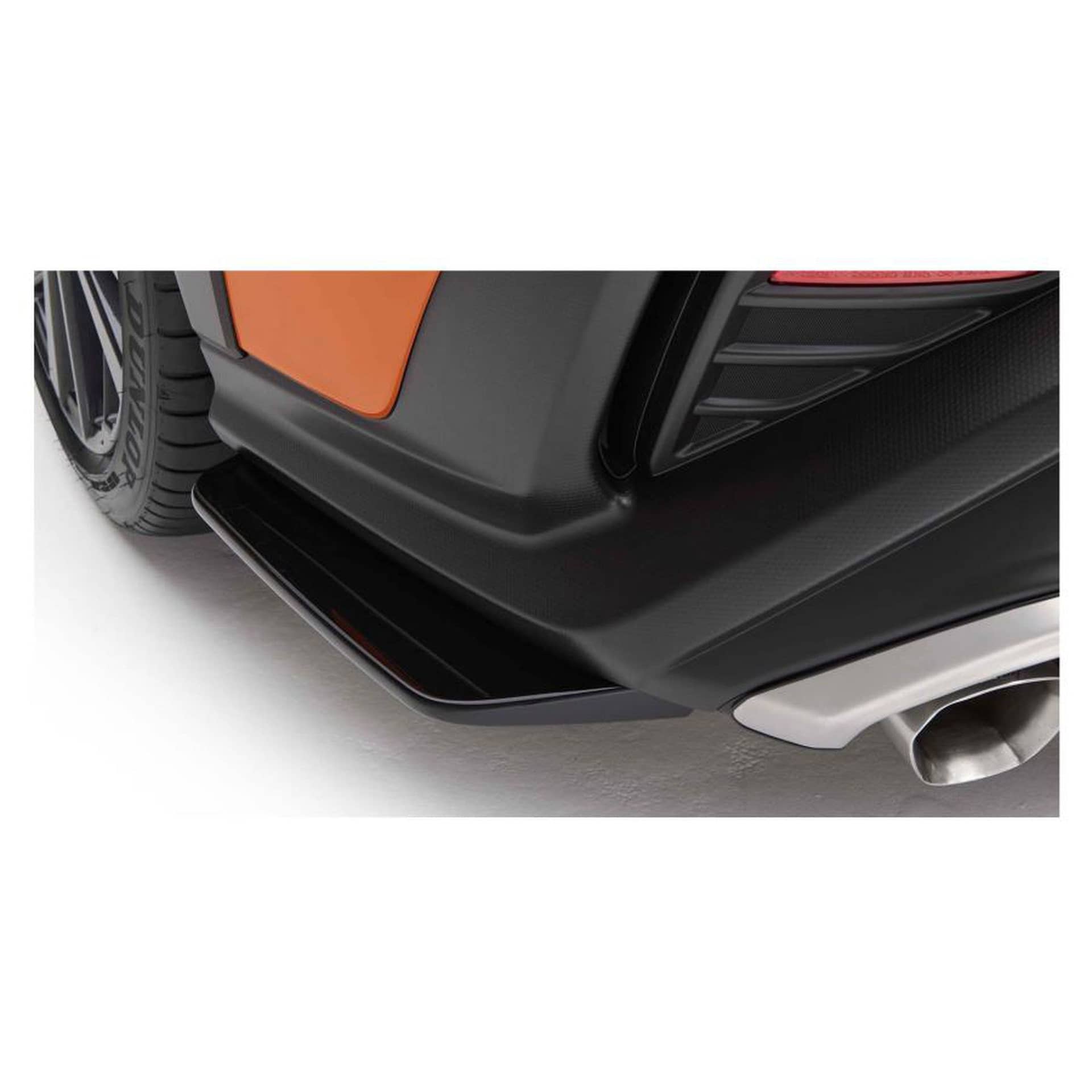 Subaru OEM STI Rear Quarter Under Spoilers Black WRX | E5610VC010