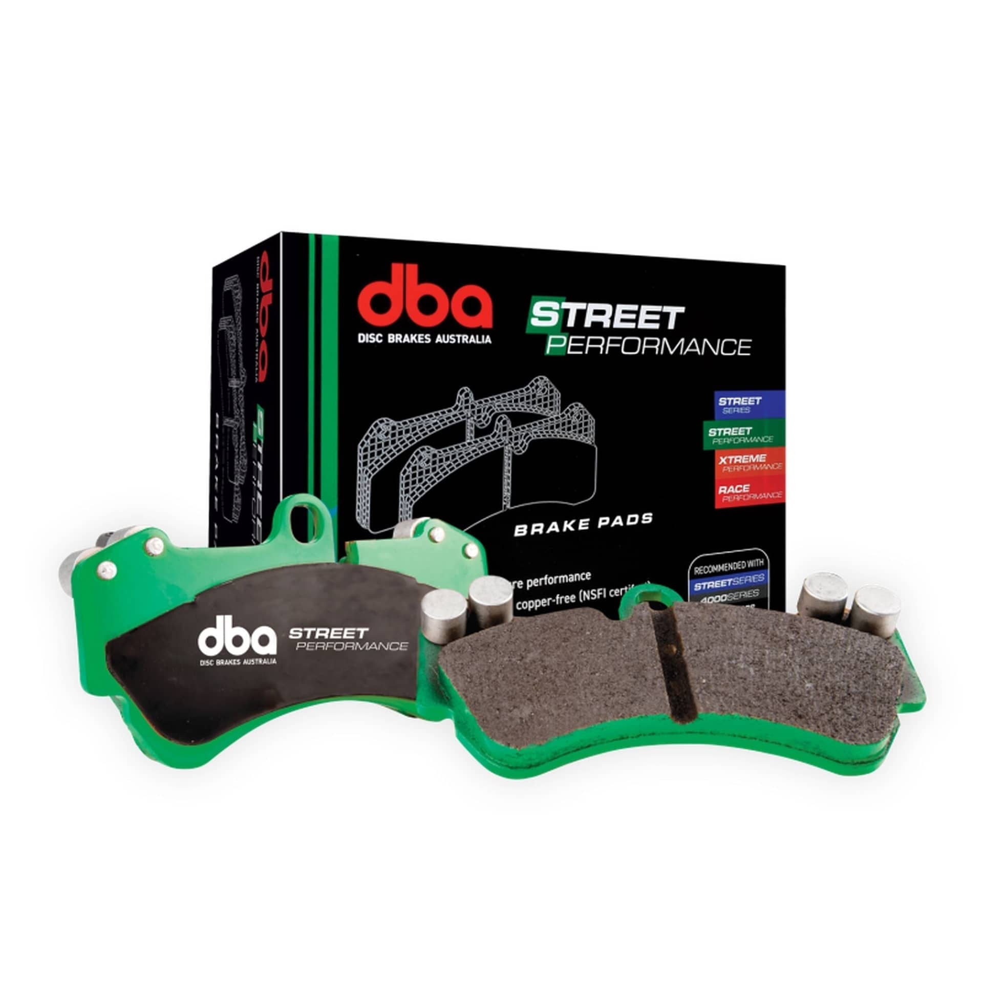 DBA Street Rear Brake Pads WRX | DB2398SP