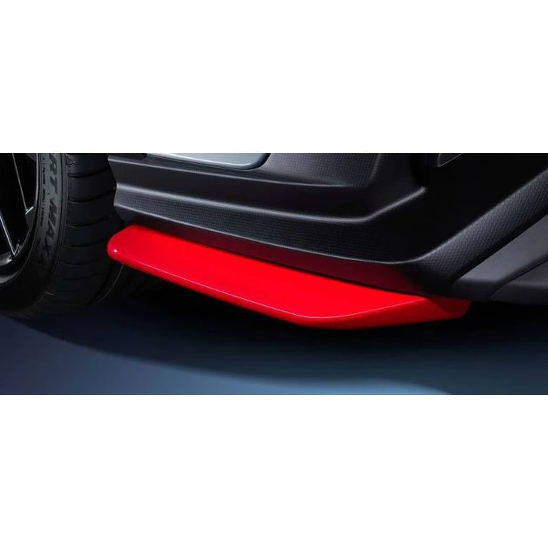 Subaru Japan JDM STI Rear Side Under Spoiler Cherry Red WRX | SG517VC220