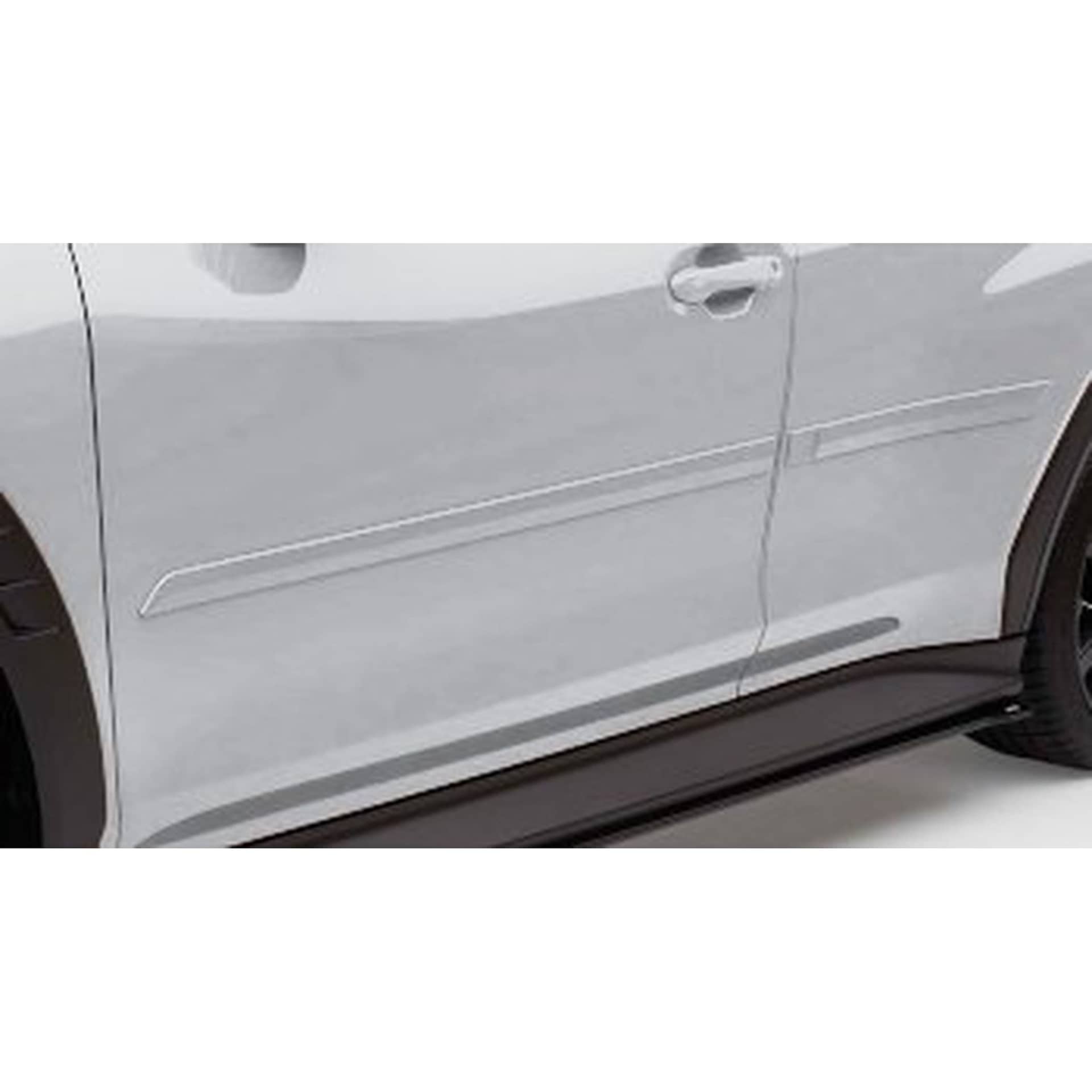 Subaru OEM Body Side Molding Set WRX - Ice Silver Metallic | J101SVC000TR