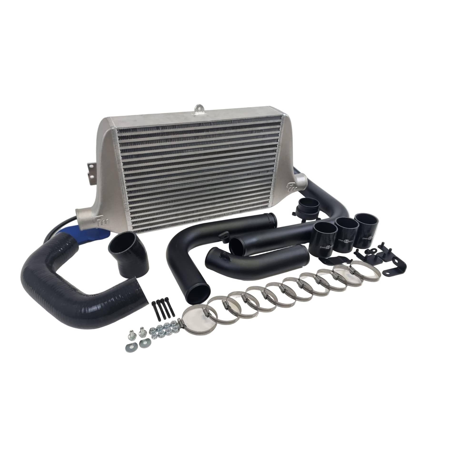 Process West Stage 2 Front Mount Intercooler Kit Silver Core WRX | PWFMIC11