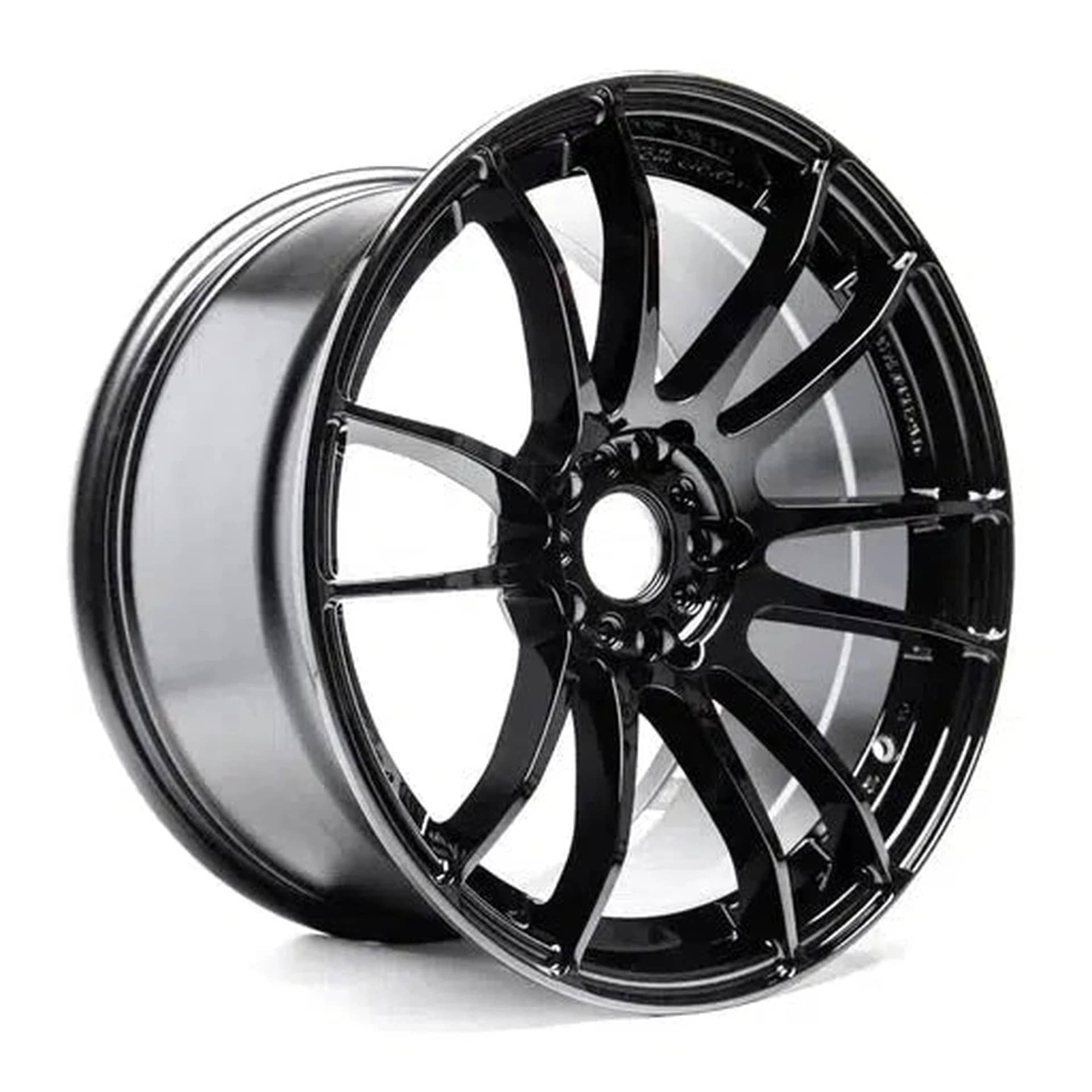 Gram Lights 57XR 18x9.5 +38 5-114.3 Glossy Black Wheel | WGJRX38EGX