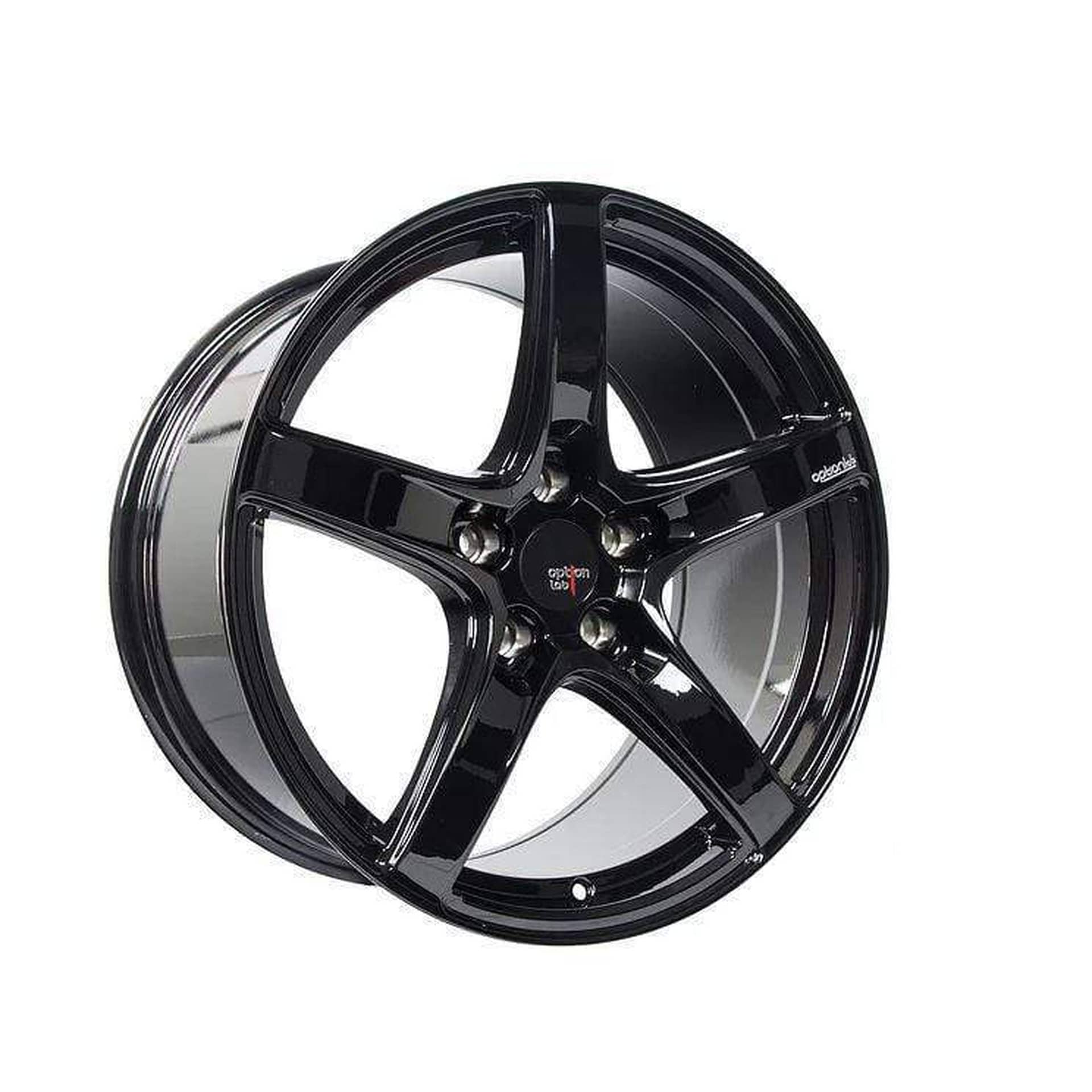 Option Lab Wheels Option Lab R555 Wheel Gotham Black 18x9.5 38mm 5x114.3 73.1CB