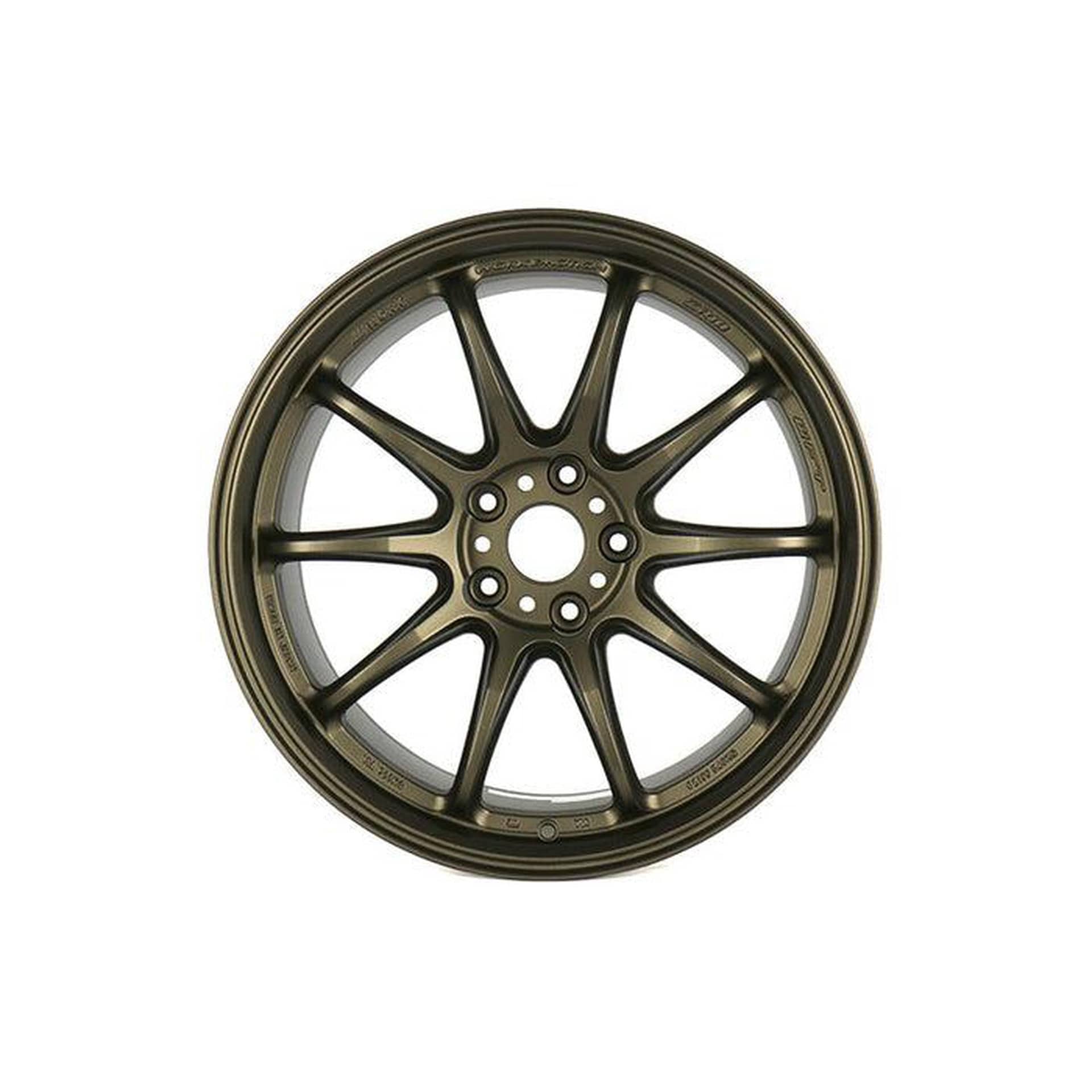 Import Image Racing WORK Emotion ZR10 18x9.5 38 5x114.3 Deep Concave Face Matte Bronze Wheel Set (4 Wheels)