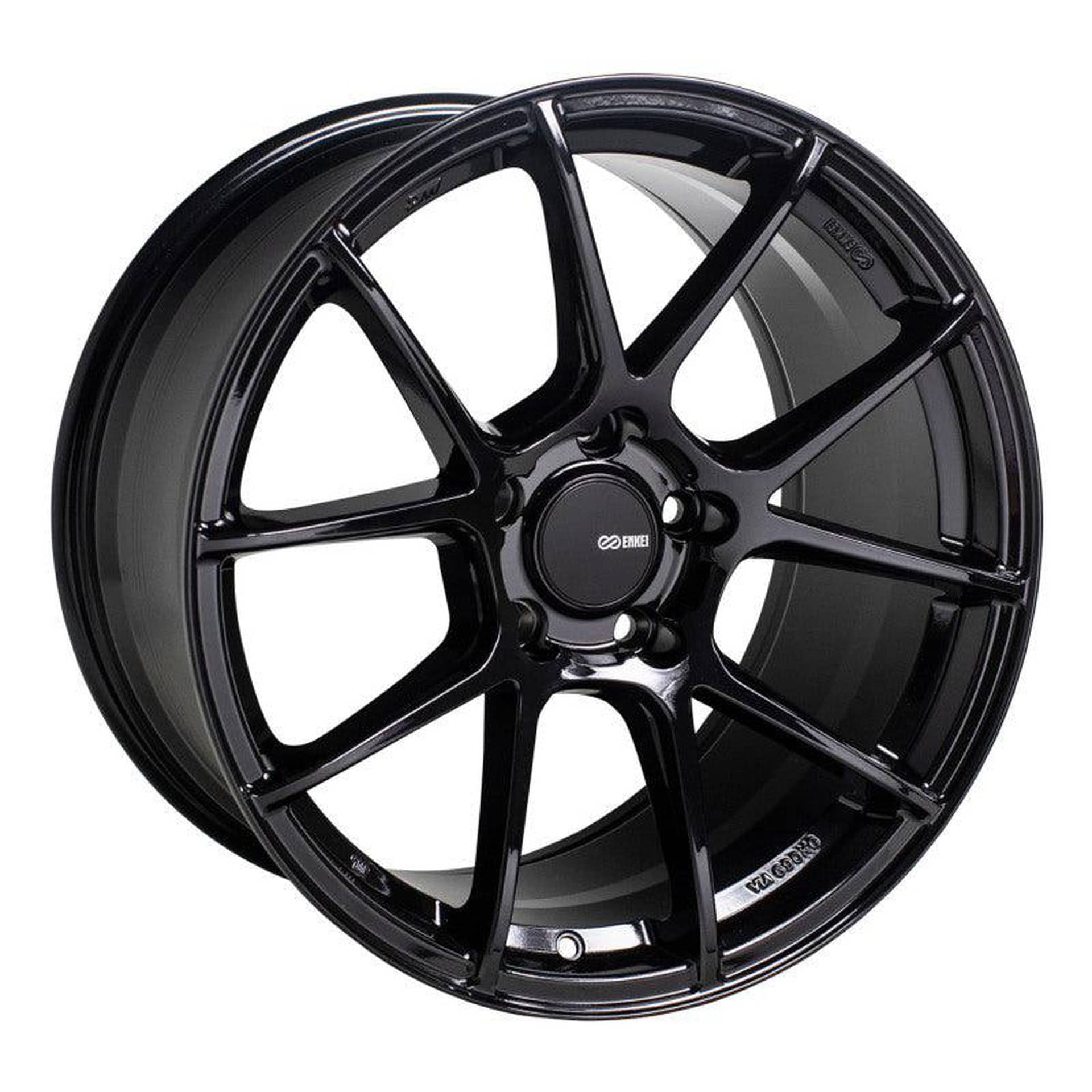 Enkei TS-V 18x9.5 +38mm offset 5x114.3 72.6 Bore Black | 522-895-6538BK