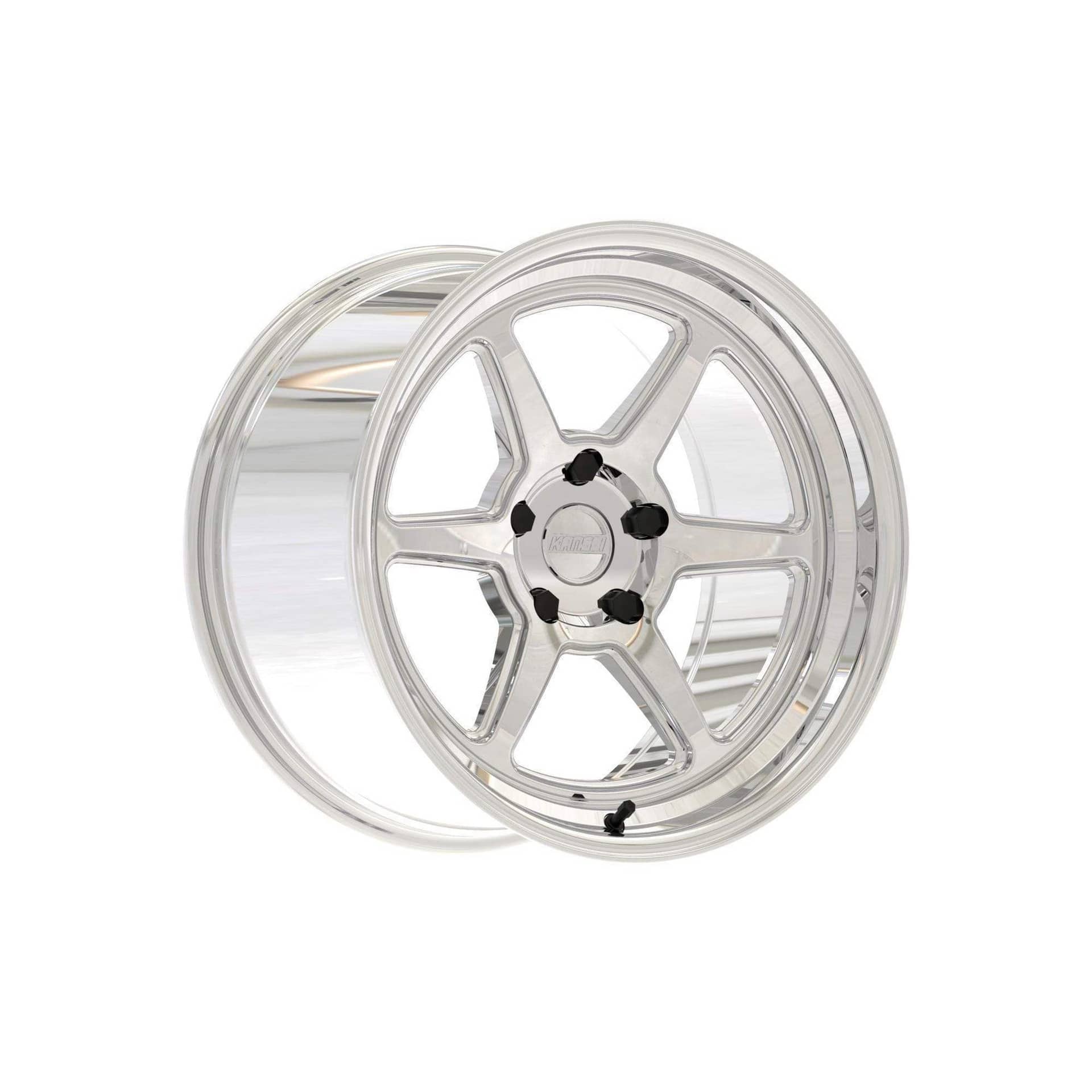 Kansei Wheels Kansei Roku Chrome Wheel 18x9.5 5x114.3 38mm 73.1HB