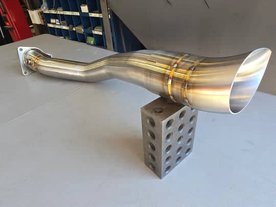 RAE RAE-Motorsports + WRX Full Stainless Side Exit