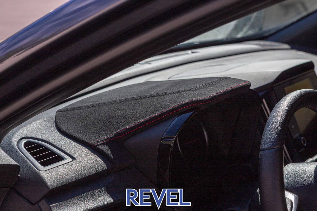 Revel GT Dry Carbon Center Dash Cover with Alcantara Cover for 22+ WRX