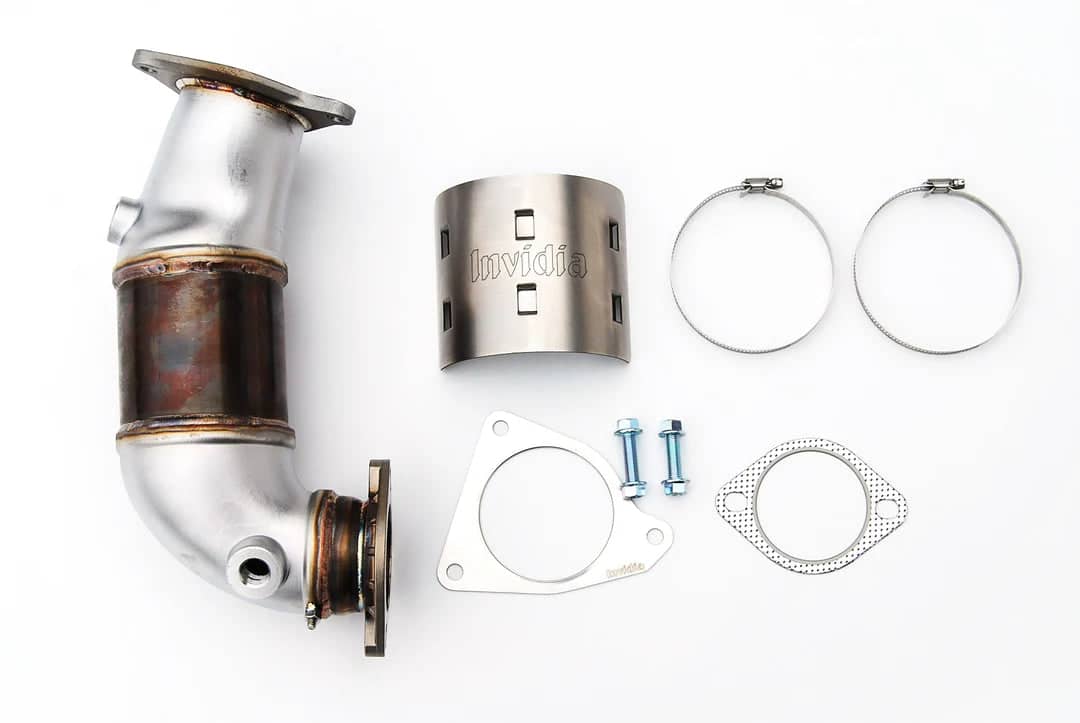 Invidia Downpipe J-Pipe + WRX Front Main Cat