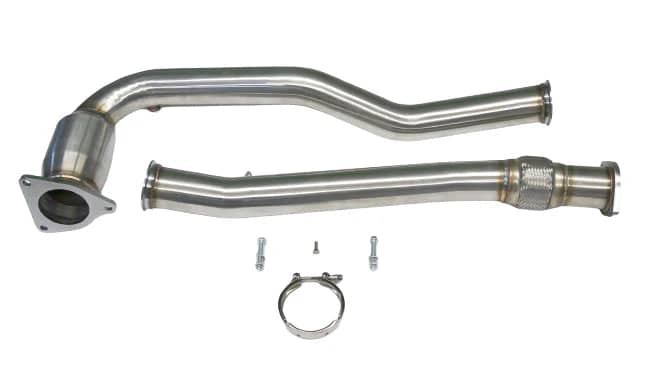 PLM Power Driven + WRX Catted J-Pipe Downpipe